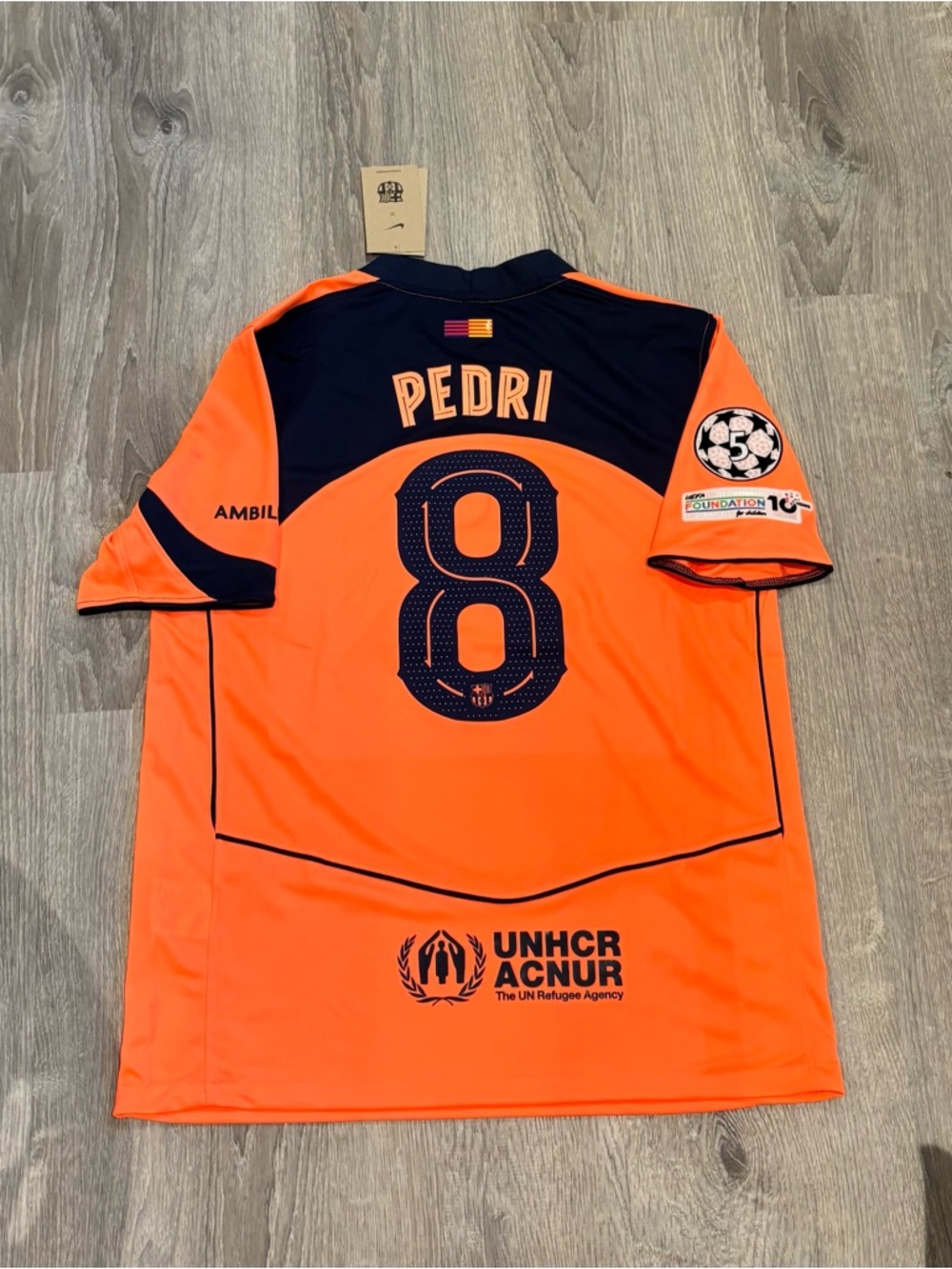 Pedri FC Barcelona Third Jersey 25/26 Size Large